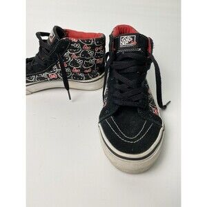 Vans Hello Kitty Leather High Tops Women’s 6.5 Sanrio Kawaii